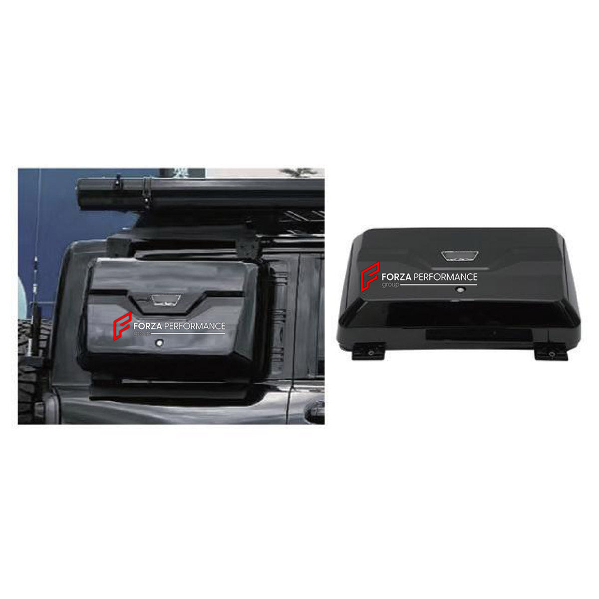 SIDE STORAGE TOOL BOX for HAVAL H9 II 2024+ FORZA PERFORMANCE custom fit Baja Style
Set includes:

Side Storage Tool Box
Material: Plastic

NOTE: Professional installation is required.