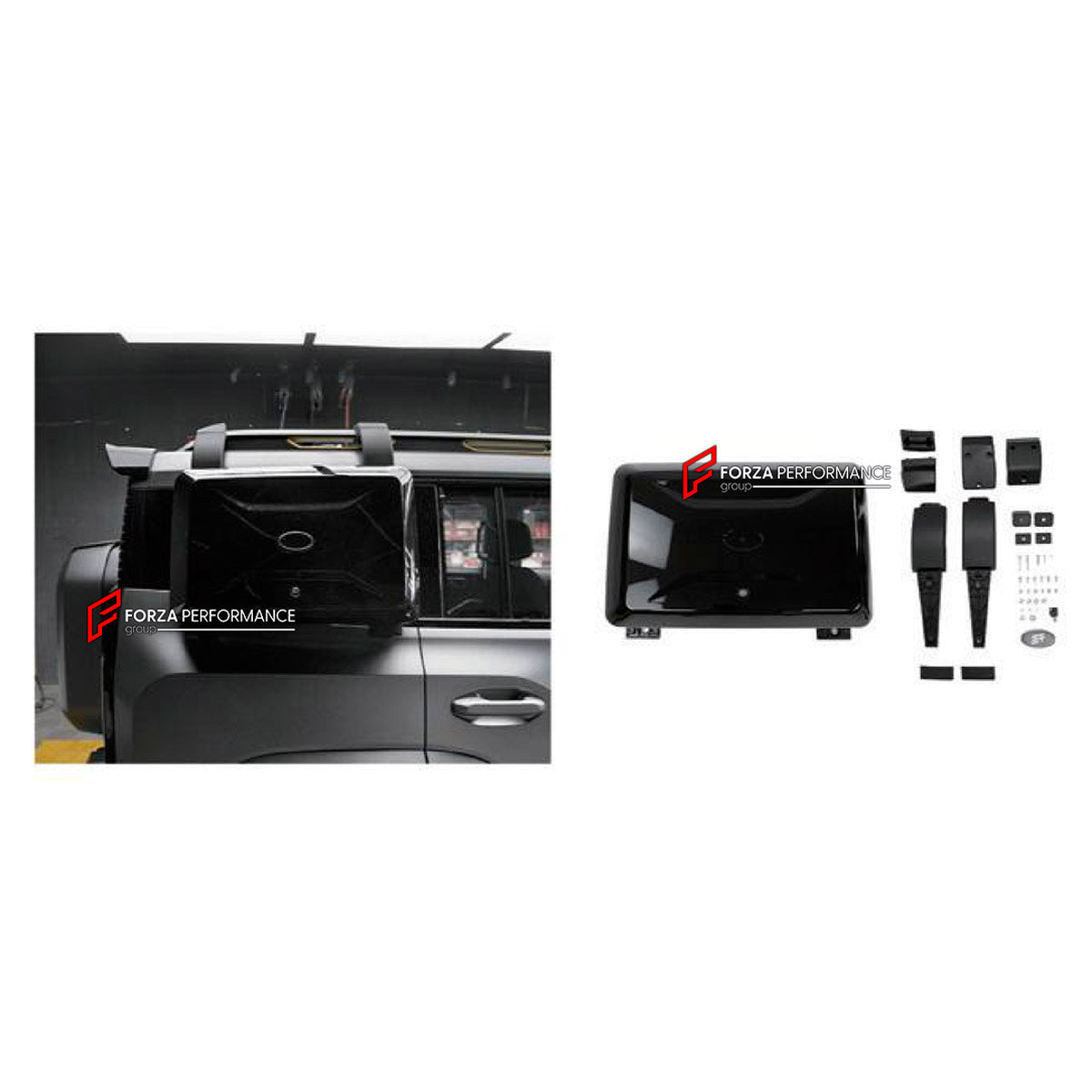 TOOL BOX WITH IRON BRACKET for Jetour T2 Traveller 2024+
Set includes:

Tool Box With Iron Bracket
Material: Plastic, Iron

NOTE: Professional installation is required.