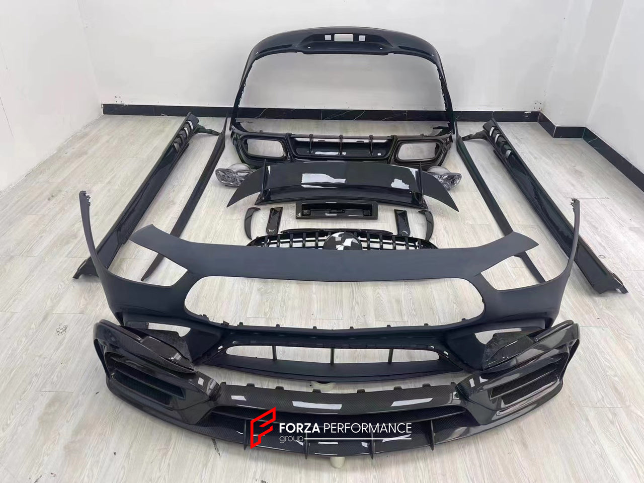 DRY CARBON BODY KIT for AMG GT X290 GT43 GT50 GT53 GT63 GT63S 4-DOOR