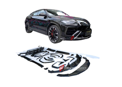 CARBON FIBER SOFT KIT for LAMBORGHINI URUS 2018+

Set includes:

Front Lip
Fender Flares
Fender Trims
Side Skirts
Mirror Covers
Diffuser
Exhaust Tips
Trunk Spoiler
Roof Spoiler

Material: Carbon fiber

Production time: 30 days

NOTE: Professional installation is required

Payment ►
Visa

Mastercard

PayPal with a credit card (add 4.4% at checkout)
Payoneer
Cryptocurrency
Shipment ►
By express DHL/UPS/TNT/FedEx
To the local international airport
Special line by air
Special line by the sea
To Europe and the U