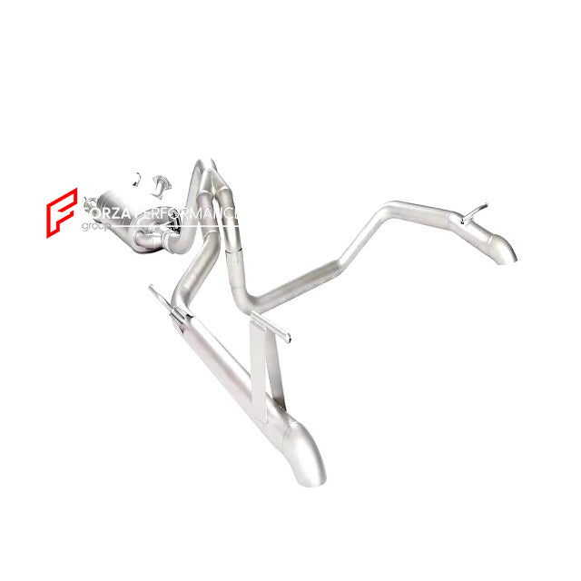 VALVED EXHAUST CATBACK MUFFLER for Toyota Land Cruiser 4.0T