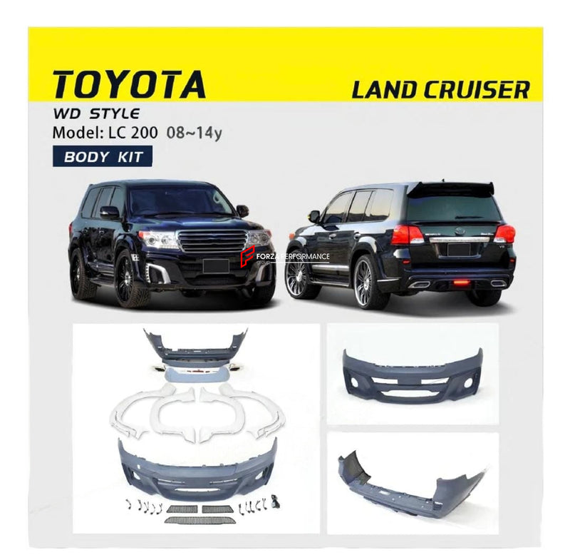 BODY KIT for TOYOTA LAND CRUISER 200 LC 200 2012 - 2016
