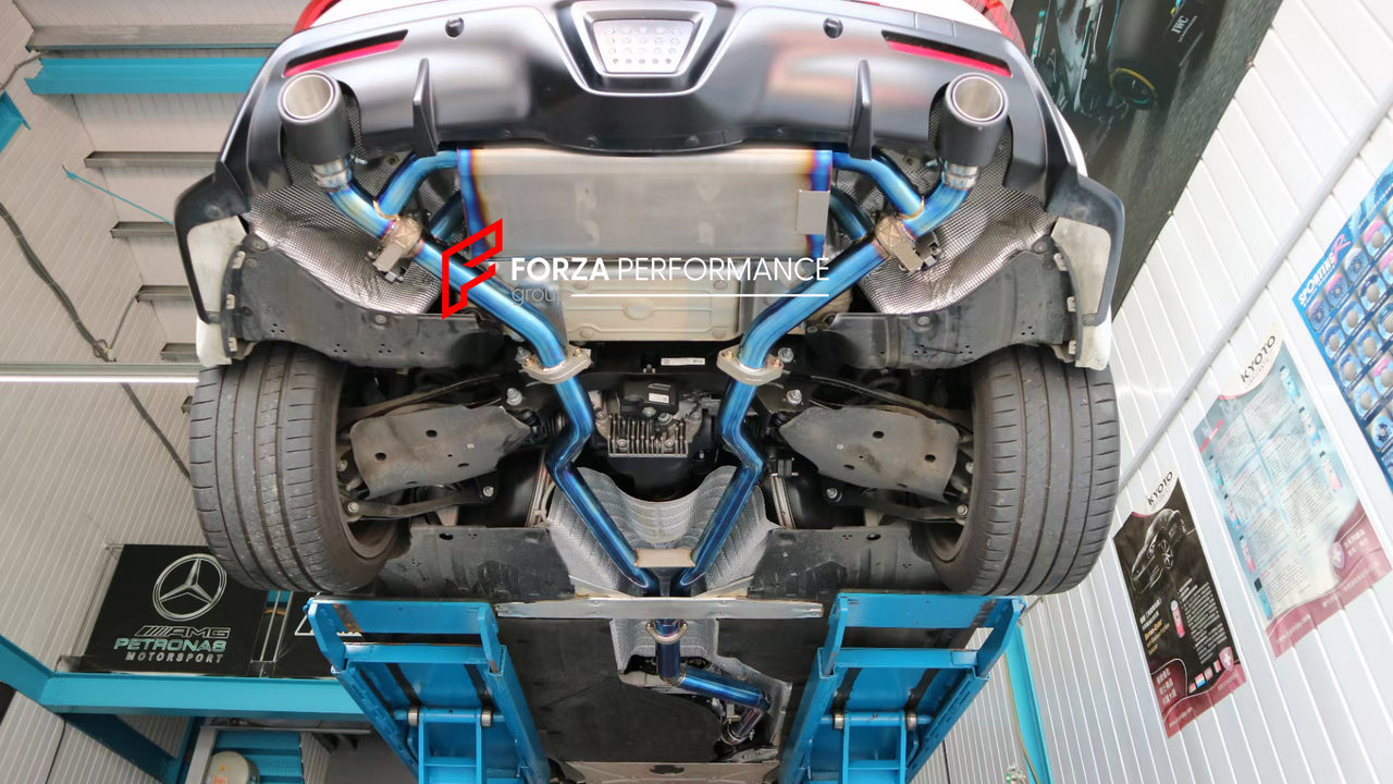 TITANIUM VALVED EXHAUST CATBACK MUFFLER for Toyota Supra A90 3.0T 2019+