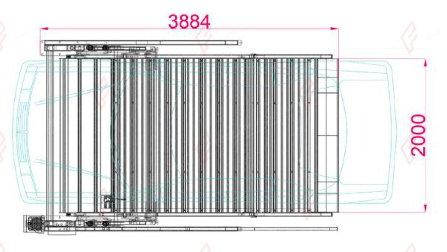 TP-200 Tilting Two-Post Garage Parking Lift - 2,000 kg Car Stacker - elevador de coches / monte-voiture