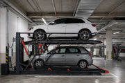 TP-200 Tilting Two-Post Garage Parking Lift - 2,000 kg Car Stacker - elevador hidráulico para coches / stockage de véhicules