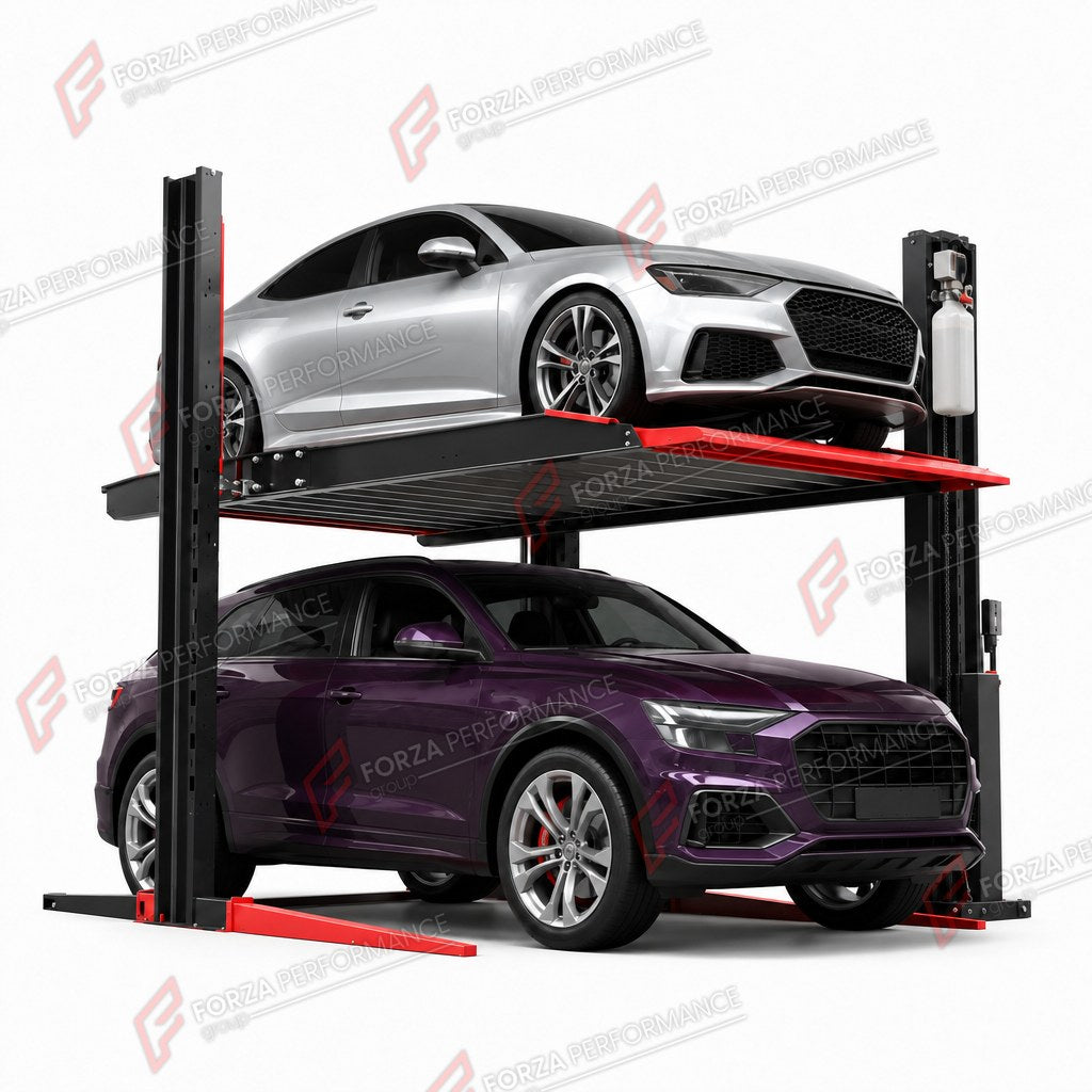 TP-270 Two-Post Garage Parking Lift - 2,700 kg (5,950 lb) Car Stacker - aparcamiento en garaje / rangement garage