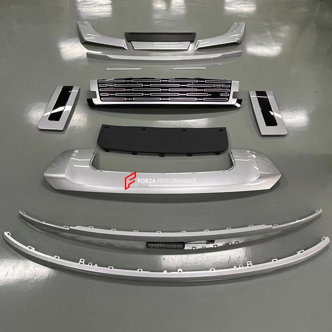 WHITE TRIM BODY KIT FOR NEW LAND ROVER RANGE ROVER VOGUE L460 2023