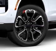 TRUCK FORGED WHEELS for CHEVROLET TAHOE SUBURBAN SUV V (GMT1YC) FACELIFT 2025+ custom fit OEM CHEVROLET TAHOE 2025
