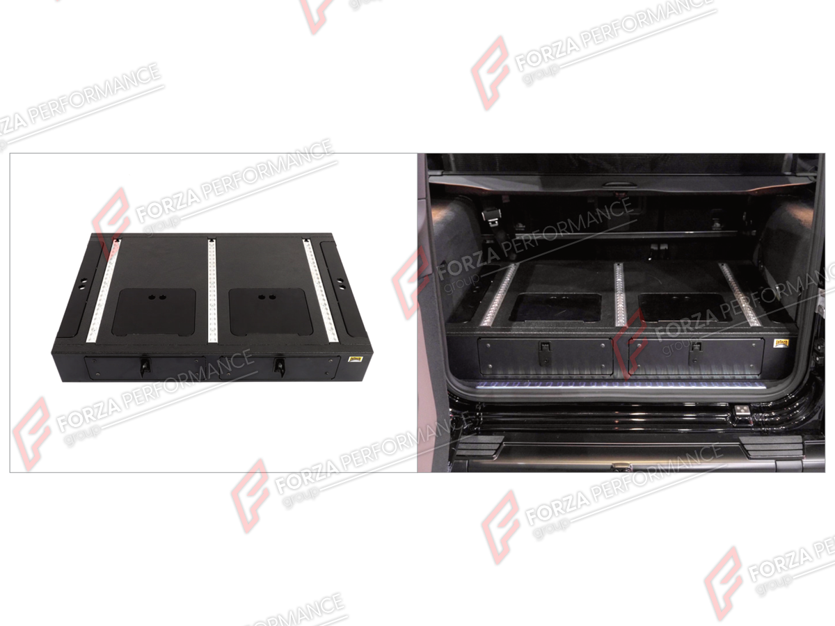 TRUNK STORAGE BOX for MERCEDES-BENZ G-CLASS W465 G63 G450D G500 G550 2025+

Set includes:
Trunk Storage Box

Material: Metal

NOTE: Professional installation is required.