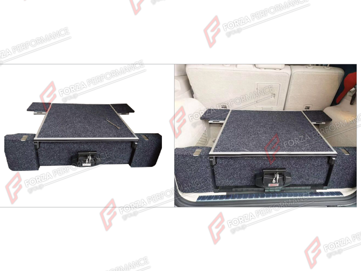 TRUNK STORAGE DRAWER KIT for MERCEDES-BENZ G-CLASS W464 G63 G350 G350D G400D G500 G550 2019 - 2024

Set includes:
Trunk Storage Drawer Kit

Material: Plastic

NOTE: Professional installation is required.