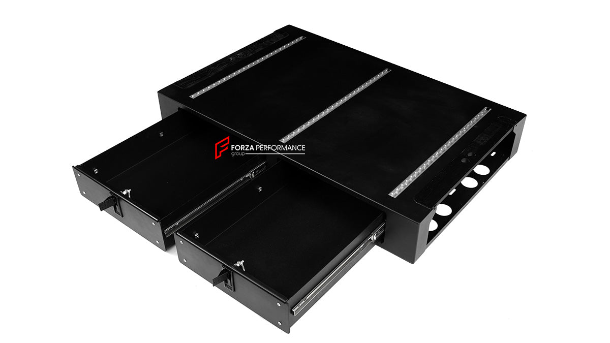TRUNK STORAGE for MERCEDES-BENZ G-CLASS G63 W465 2024+

Set includes:

Trunk Storage

NOTE: Professional installation is required.