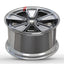 FORGED WHEELS RIMS FOR FERRARI 296 GT MODIFICATA 2026 Forza Performance custom fit buy OEM Koenigsegg CCGT1 Silver 5-Spoke style design wheels