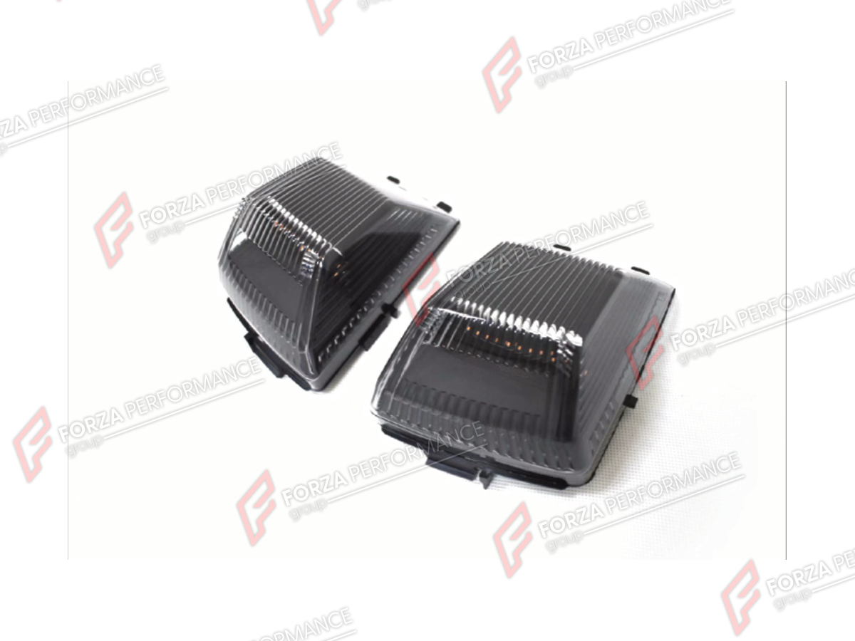 TURN SIGNAL LIGHTS for MERCEDES-BENZ G-CLASS W464 G63 G350 G350D G400D G500 G550 2019 - 2024 FORZA PERFORMANCE custom fit Hala Style

Set includes:
Turn Signal Lights

Material: Plastic

NOTE: Professional installation is required.
