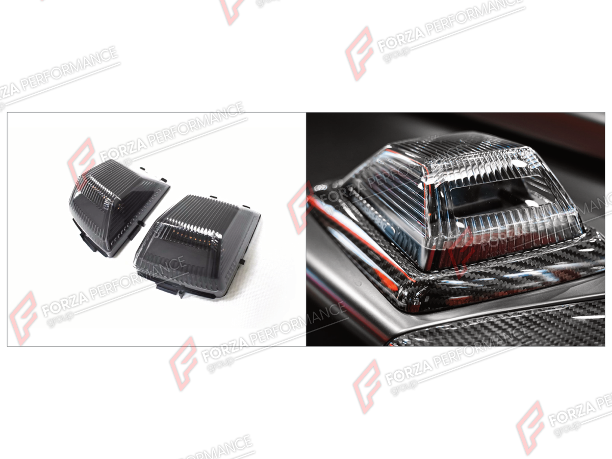 TURN SIGNAL LIGHTS for MERCEDES-BENZ G-CLASS W465 G63 G450D G500 G550 2025+ FORZA PERFORMANCE custom fit OEM Style

Set includes:
Turn Signal Lights

Material: Plastic

NOTE: Professional installation is required.