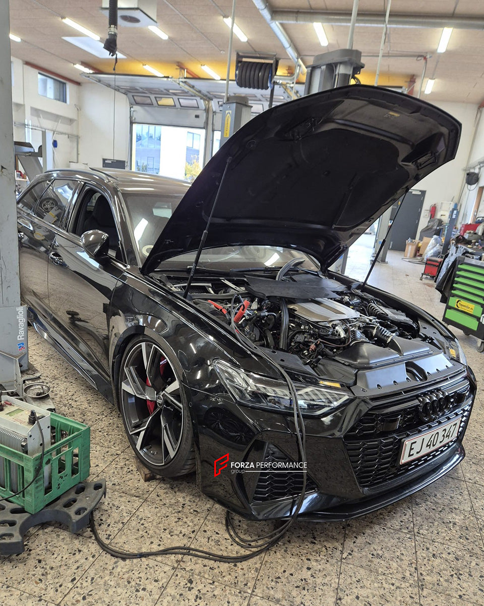 We manufacture premium quality carbon ceramic brakes discs rotors for AUDI RS6 C8 2019+ in any size

Specification:

Front disc: 420 mm, thickness 40 mm

Rear disc: 370 mm, thickness 30 mm
Material: Carbon Ceramic ( C / SiC) rings, Aluminium hat / bell

Includes: Carbon ceramic brake disсs / rotors, brake pads, brackets for calipers, hoses.

Fitment: Direct Bolt-On replace OE IRON

BRAKE DISCS ROTORS CAN BE MADE FOR YOUR CAR IN ANY SIZE AND UPGRADED FROM IRON / STEEL DISCS TO CARBON CERAMIC

PLEASE INCLUDE 