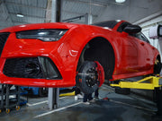 We manufacture premium quality carbon ceramic brakes discs rotors for AUDI RS7 4G FACELIFT 2014 - 2018 in any size

Specification:

Front disc: 390 mm, thickness 36 mm

Rear disc: 370 mm, thickness 34 mm
Material: Carbon Ceramic ( C / SiC) rings, Aluminium hat / bell

Includes: Carbon ceramic brake disсs / rotors, brake pads, brackets for calipers, hoses.

Fitment: Direct Bolt-On replace OE IRON

BRAKE DISCS ROTORS CAN BE MADE FOR YOUR CAR IN ANY SIZE AND UPGRADED FROM IRON / STEEL DISCS TO CARBON CERAMIC

