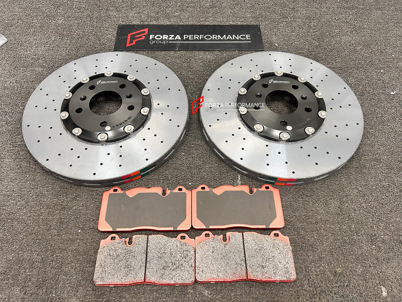 UPGRADE CARBON CERAMIC BRAKE DISK ROTORS KIT for ASTON MARTIN DB11 AM5 2016 - 2023