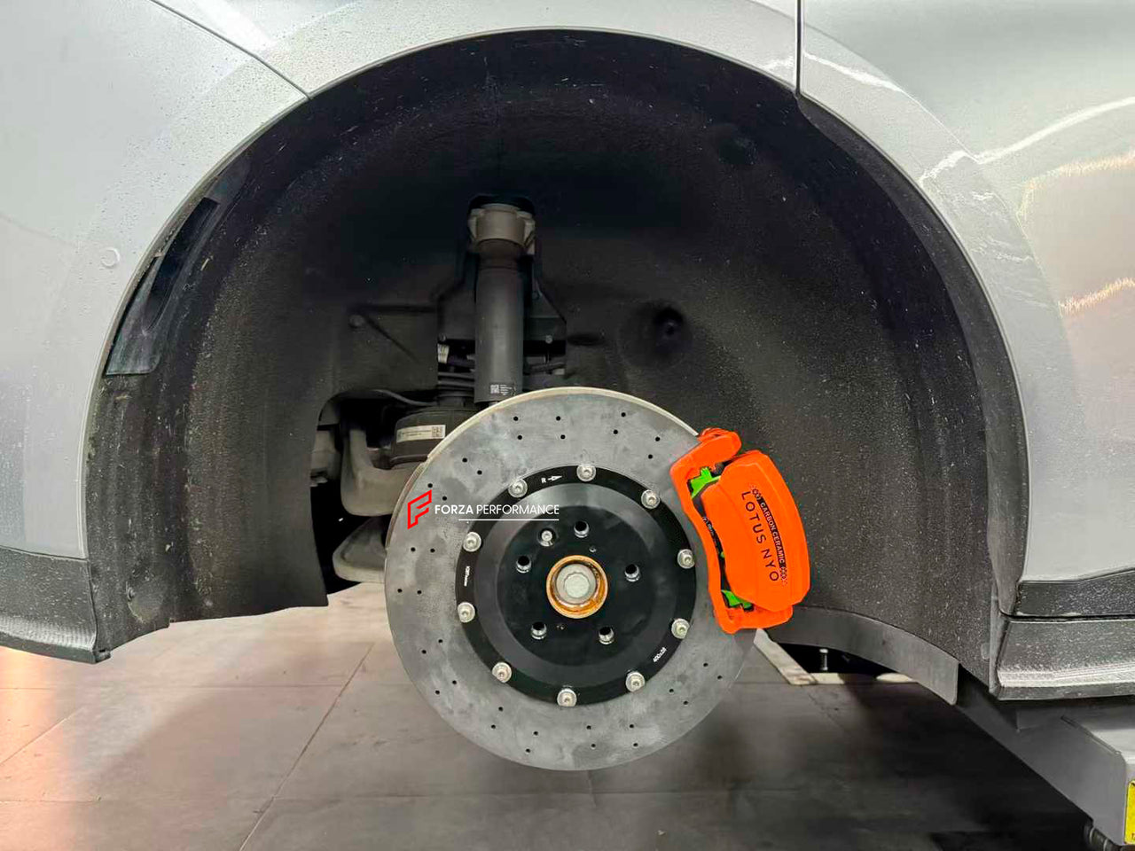 We manufacture premium quality carbon ceramic brakes discs rotors for LOTUS EMEYA 2024+ In any size

Specification:

Front disc: 420 mm, thickness 40 mm

Rear disc: 400 mm, thickness 28 mm
Material: Carbon Ceramic ( C / SiC) rings, Aluminium hat / bell

Includes: Carbon ceramic brake disсs / rotors, brake pads.

Fitment: Direct Bolt-On replace OE IRON

BRAKE DISCS ROTORS CAN BE MADE FOR YOUR CAR IN ANY SIZE AND UPGRADED FROM IRON / STEEL DISCS TO CARBON CERAMIC

PLEASE INCLUDE YOUR CAR VIN, MODEL, YEAR AND 