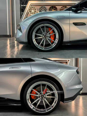 We manufacture premium quality carbon ceramic brakes discs rotors for LOTUS EMEYA 2024+ In any size

Specification:

Front disc: 420 mm, thickness 40 mm

Rear disc: 400 mm, thickness 28 mm
Material: Carbon Ceramic ( C / SiC) rings, Aluminium hat / bell

Includes: Carbon ceramic brake disсs / rotors, brake pads.

Fitment: Direct Bolt-On replace OE IRON

BRAKE DISCS ROTORS CAN BE MADE FOR YOUR CAR IN ANY SIZE AND UPGRADED FROM IRON / STEEL DISCS TO CARBON CERAMIC

PLEASE INCLUDE YOUR CAR VIN, MODEL, YEAR AND 