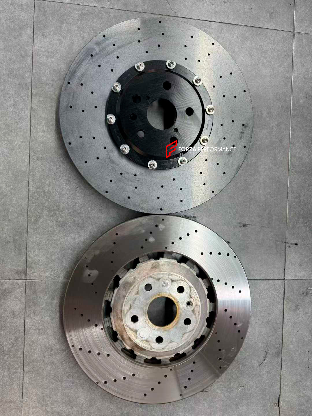 We manufacture premium quality carbon ceramic brakes discs rotors for LOTUS EMEYA 2024+ In any size

Specification:

Front disc: 420 mm, thickness 40 mm

Rear disc: 400 mm, thickness 28 mm
Material: Carbon Ceramic ( C / SiC) rings, Aluminium hat / bell

Includes: Carbon ceramic brake disсs / rotors, brake pads.

Fitment: Direct Bolt-On replace OE IRON

BRAKE DISCS ROTORS CAN BE MADE FOR YOUR CAR IN ANY SIZE AND UPGRADED FROM IRON / STEEL DISCS TO CARBON CERAMIC

PLEASE INCLUDE YOUR CAR VIN, MODEL, YEAR AND 