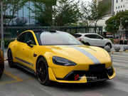 UPGRADE FRONT BUMPER KIT for XIAOMI SU7 2024+ upgrade to ULTRA STYLE

Set includes:

Front Lip

Front Bumper Assembly

Material: Plastic

Note: Professional installation is required.