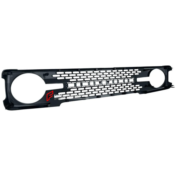 UPGRADE GRILLE for FORD BRONCO 2021+ to HIGH CONFIGURATION



Set includes:

Grille

Material: Plastic

Note: Professional installation is required.