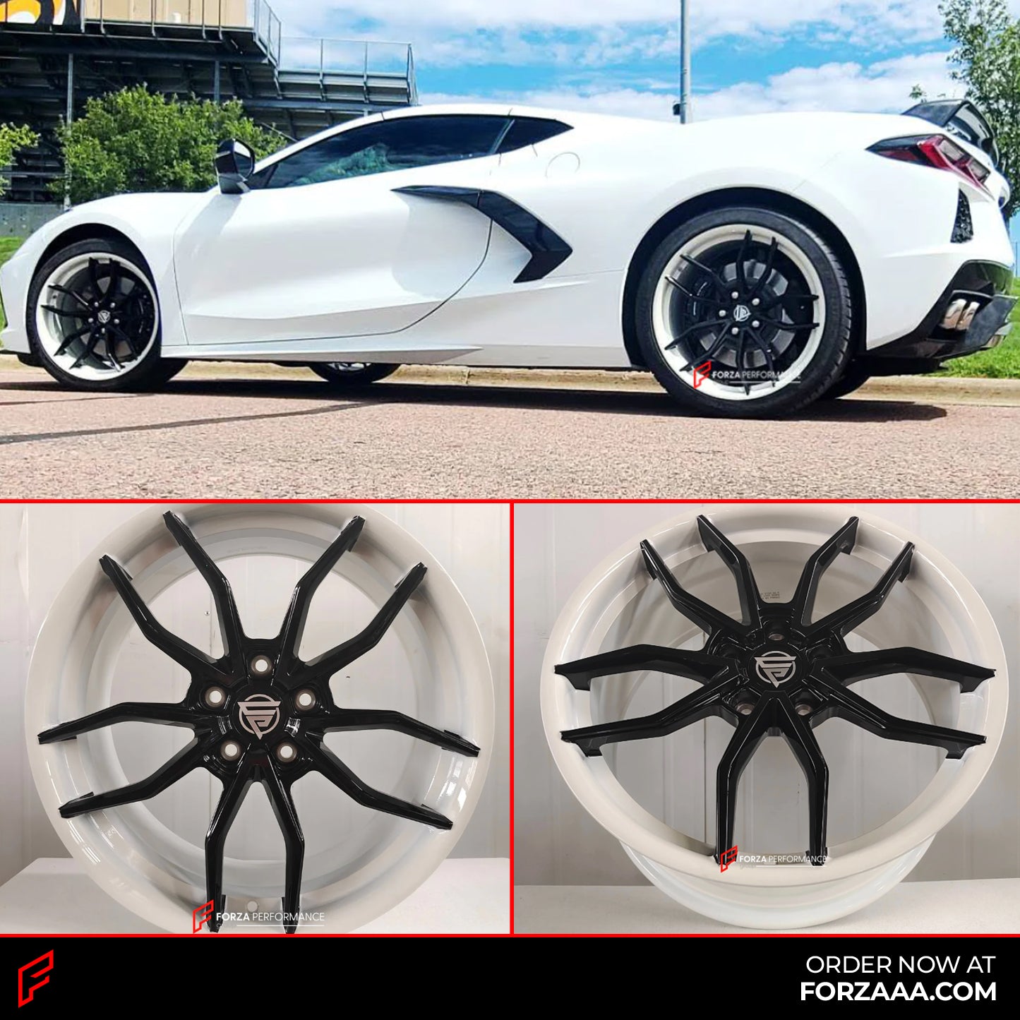 C8 Rims Forged FORGED WHEELS RIMS FOR CHEVROLET CORVETTE C8 – Forza Performance Group