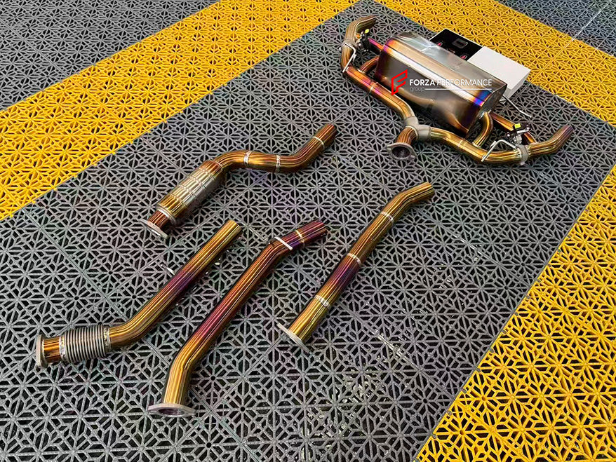 VALVED EXHAUST CATBACK for ALFA ROMEO GIULIA 2.0TB 2016+

Set includes:

Straightpipe / Resonated Midpipe with Flexpipe
Valved Bypass Muffler
Electronic Valve Remote Control

Factory Exhaust Tips must be reused

Material: Titanium / Stainless Steel

Optional: We can offer downpipe and catless downpipe

NOTE: Professional installation is required.

Why “Contact Us for Pricing”?

We don’t display fixed prices because our goal is to offer you the most competitive deal possible. Product costs often decrease ove