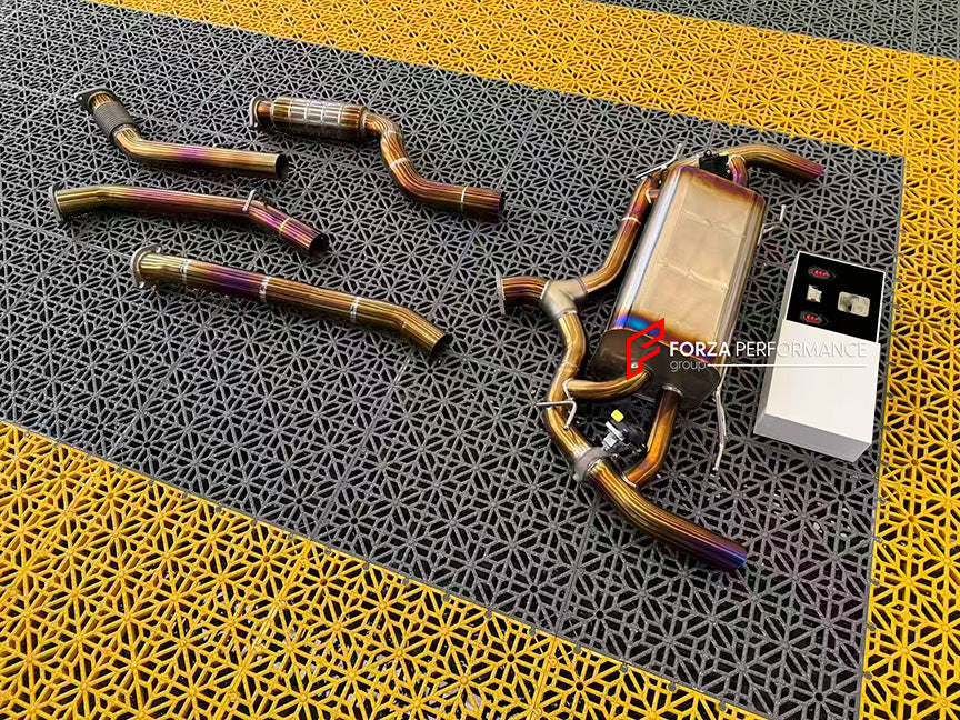 VALVED EXHAUST CATBACK for ALFA ROMEO GIULIA 2.0TB 2016+

Set includes:

Straightpipe / Resonated Midpipe with Flexpipe
Valved Bypass Muffler
Electronic Valve Remote Control

Factory Exhaust Tips must be reused

Material: Titanium / Stainless Steel

Optional: We can offer downpipe and catless downpipe

NOTE: Professional installation is required.

Why “Contact Us for Pricing”?

We don’t display fixed prices because our goal is to offer you the most competitive deal possible. Product costs often decrease ove