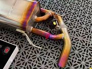 VALVED EXHAUST CATBACK for ALFA ROMEO GIULIA 2.0TB 2016+

Set includes:

Straightpipe / Resonated Midpipe with Flexpipe
Valved Bypass Muffler
Electronic Valve Remote Control

Factory Exhaust Tips must be reused

Material: Titanium / Stainless Steel

Optional: We can offer downpipe and catless downpipe

NOTE: Professional installation is required.

Why “Contact Us for Pricing”?

We don’t display fixed prices because our goal is to offer you the most competitive deal possible. Product costs often decrease ove