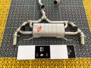 VALVED EXHAUST CATBACK for ALFA ROMEO GIULIA 2.0TB 2016+

Set includes:

Straightpipe / Resonated Midpipe with Flexpipe
Valved Bypass Muffler
Electronic Valve Remote Control

Factory Exhaust Tips must be reused

Material: Titanium / Stainless Steel

Optional: We can offer downpipe and catless downpipe

NOTE: Professional installation is required.

Why “Contact Us for Pricing”?

We don’t display fixed prices because our goal is to offer you the most competitive deal possible. Product costs often decrease ove