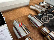 VALVED EXHAUST CATBACK for ALFA ROMEO GIULIA 2.0TB 2016+

Set includes:

Straightpipe / Resonated Midpipe with Flexpipe
Valved Bypass Muffler
Electronic Valve Remote Control

Factory Exhaust Tips must be reused

Material: Titanium / Stainless Steel

Optional: We can offer downpipe and catless downpipe

NOTE: Professional installation is required.

Why “Contact Us for Pricing”?

We don’t display fixed prices because our goal is to offer you the most competitive deal possible. Product costs often decrease ove