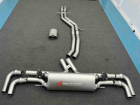 VALVED EXHAUST CATBACK MUFFLER FOR AUDI RSQ8 4M 2019 4.0T