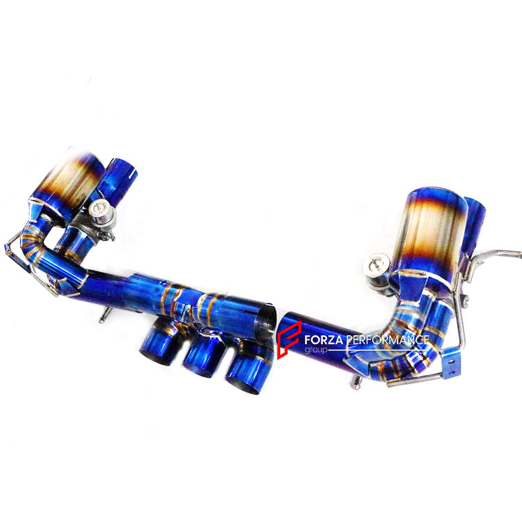 VALVED EXHAUST SYSTEM for FERRARI 488 3.9T 2015 - 2020

Valved exhaust, meaning that has remote, controlled valves - allowing a switch between an aggressive loud sports sound and a sound that is closer to the OEM sound

Factory exhaust tips must be reused

Material: Stainless Steel (can be made in titanium)

Optional: We can offer downpipe and catless downpipe

Production time: 15 days

FEATURES:

Engineered Digital prototyping using 3D CAD design software, each car model chassis has been 3D laser scanned i