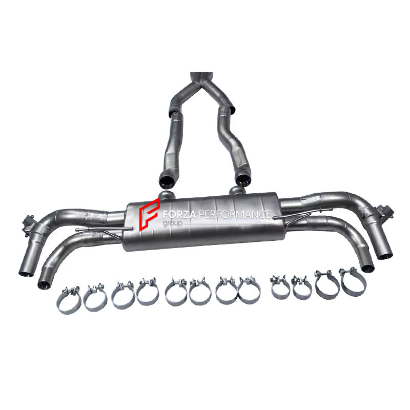VALVED EXHAUST CATBACK for MERCEDES BENZ AMG GLE63S W167 FACELIFT 4.0T M177 2024+

Set includes:

Resonated Midpipe with X Pipe
Valved Bypass Muffler
Exhaust Tips

Electronic Remote Valve Control

Material: Titanium / Stainless Steel

Optional:We can offer downpipe and catless downpipe

NOTE: Professional installation is required.

Why “Contact Us for Pricing”?

We don’t display fixed prices because our goal is to offer you the most competitive deal possible. Product costs often decrease over time, and by r