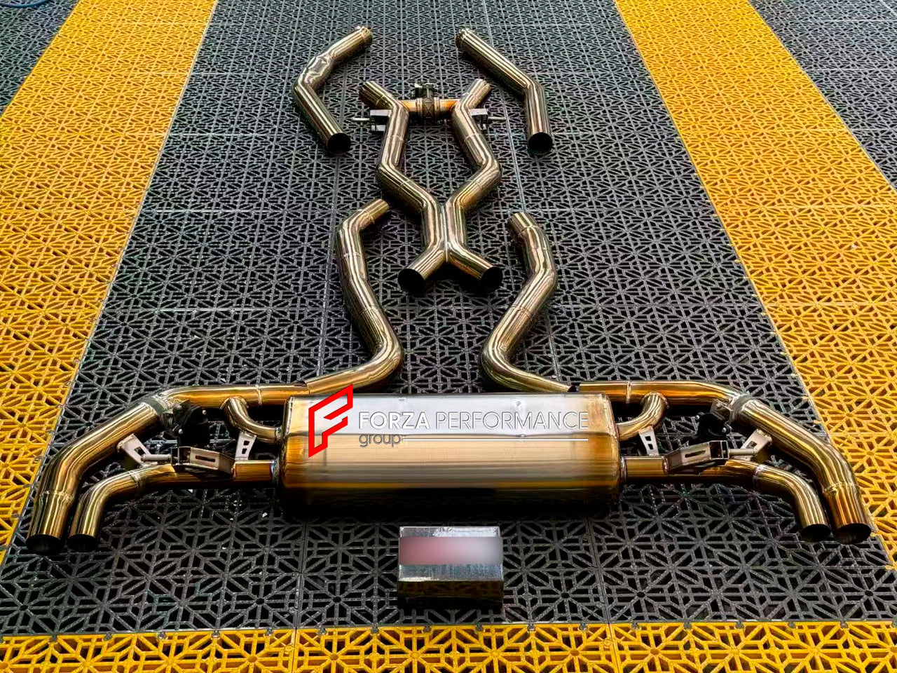 VALVED EXHAUST CATBACK for MERCEDES BENZ AMG GLE63S W167 FACELIFT 4.0T M177 2024+