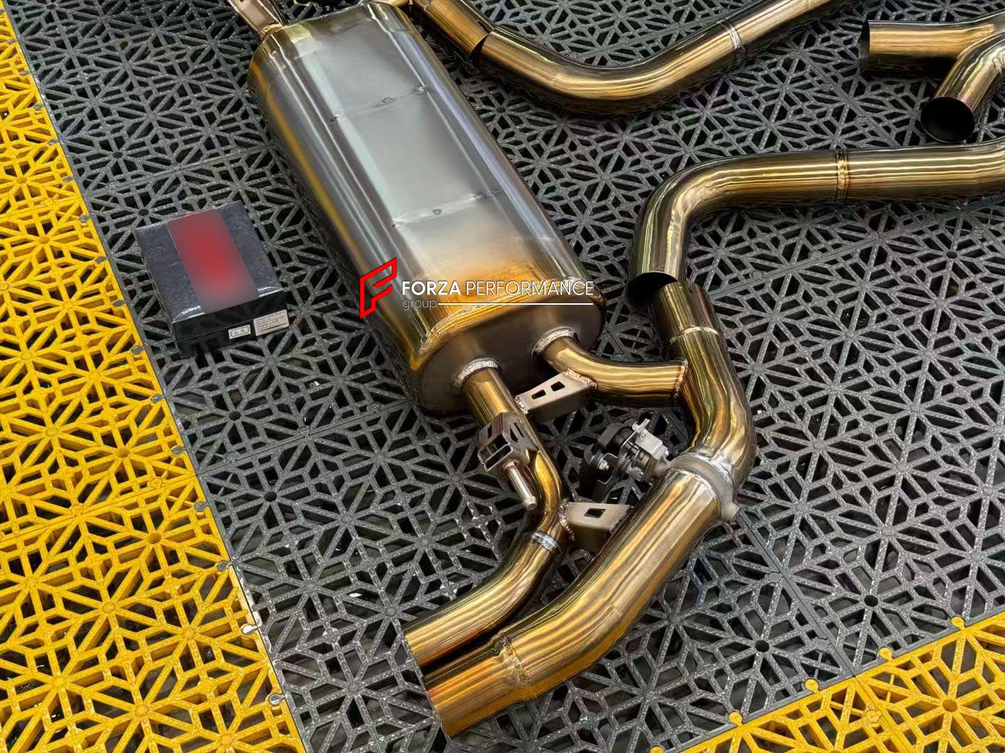 VALVED EXHAUST CATBACK for MERCEDES BENZ AMG GLE63S W167 FACELIFT 4.0T M177 2024+