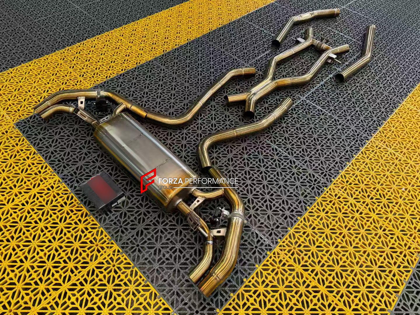 VALVED EXHAUST CATBACK for MERCEDES BENZ AMG GLE63S W167 FACELIFT 4.0T M177 2024+