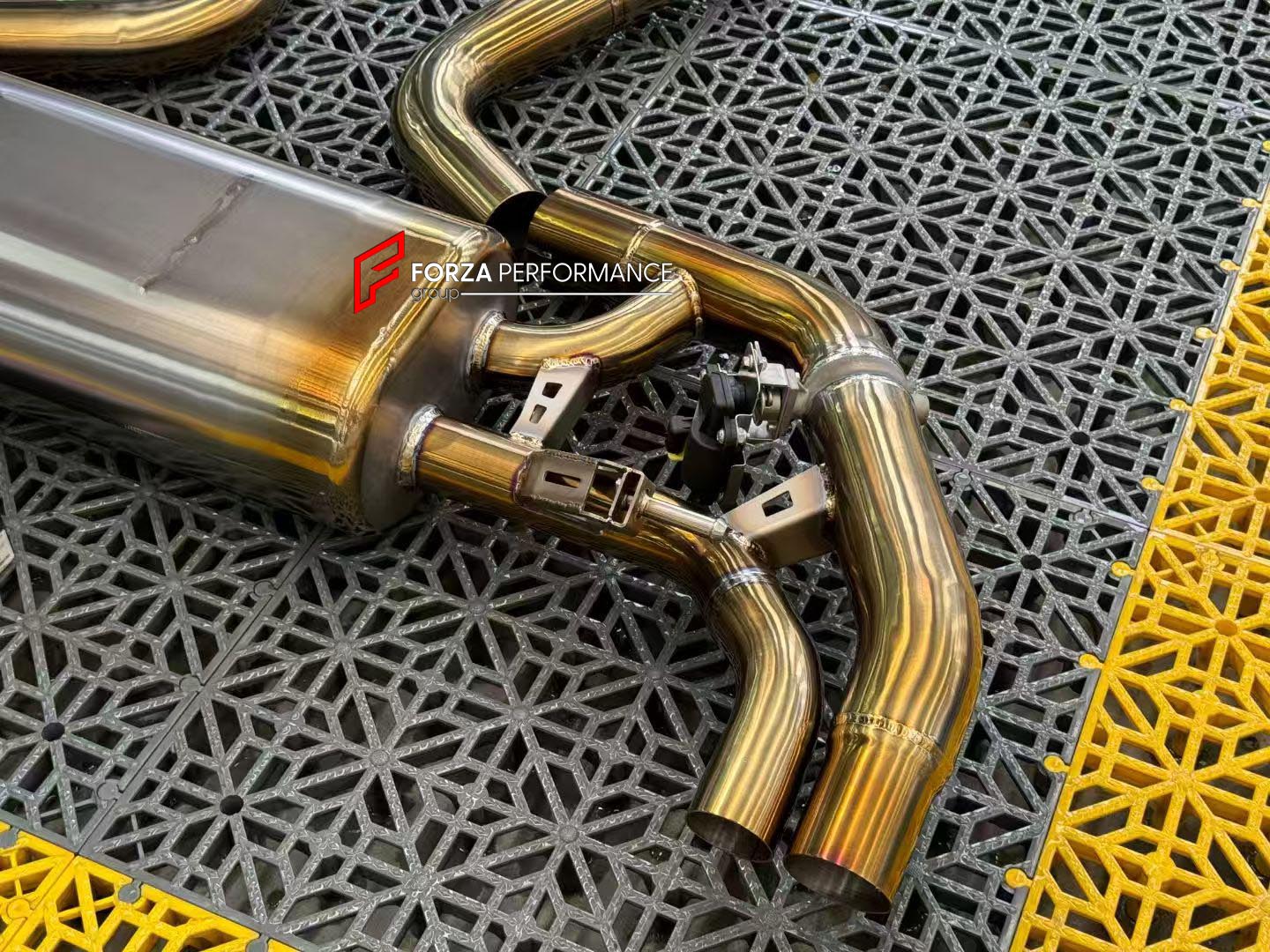 VALVED EXHAUST CATBACK for MERCEDES BENZ AMG GLE63S W167 FACELIFT 4.0T M177 2024+