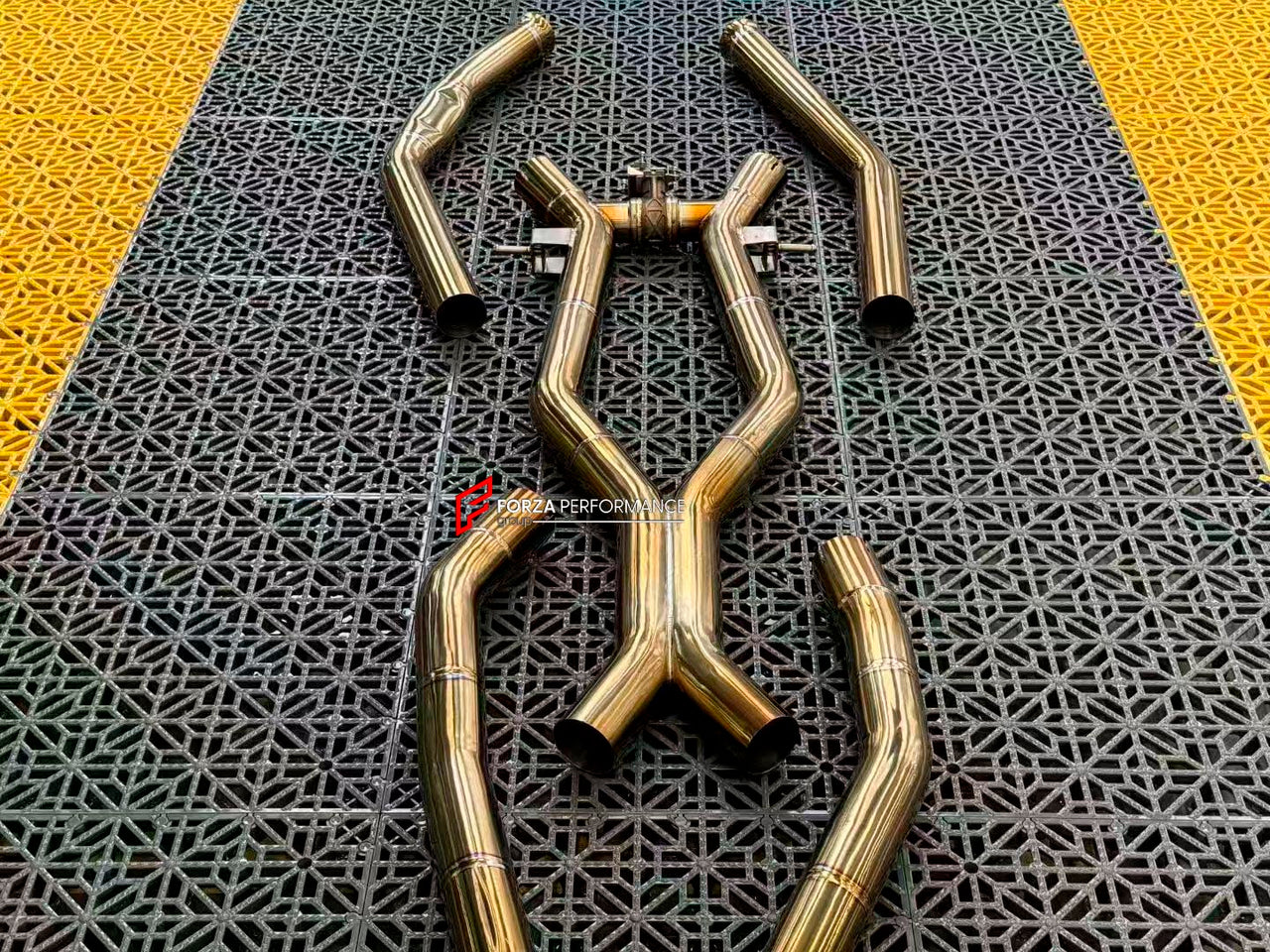 VALVED EXHAUST CATBACK for MERCEDES BENZ AMG GLE63S W167 FACELIFT 4.0T M177 2024+