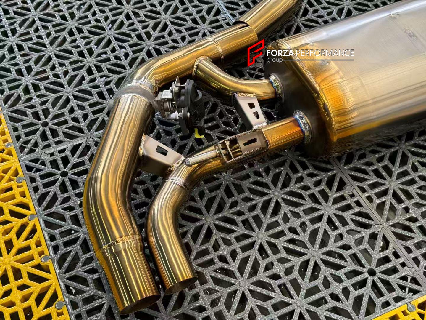 VALVED EXHAUST CATBACK for MERCEDES BENZ AMG GLE63S W167 FACELIFT 4.0T M177 2024+