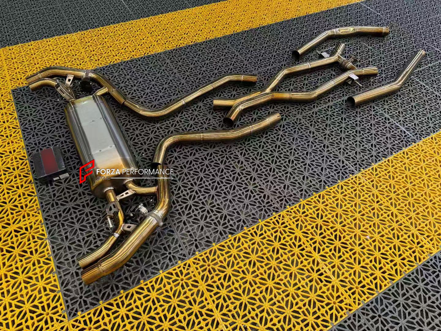 VALVED EXHAUST CATBACK for MERCEDES BENZ AMG GLE63S W167 FACELIFT 4.0T M177 2024+