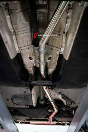 EXHAUST CATBACK MUFFLER for AUDI Q5 FY 2.0T V2 2020 - 2025

Set includes:

Center Pipes
Muffles with valves
Valve control box with remote control (you may also reuse your factory exhaust valve motors). Factory exhaust tips must be reused.
Material: Stainless Steel (Can be made of Titanium)

Production time: 10–15 days