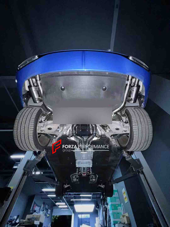 VALVED EXHAUST CATBACK MUFFLER for Bentley Continental GT V8 4.0 2019+
