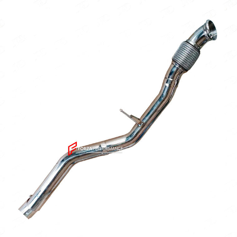 Forza Performance Aggressive sporty sound VALVED EXHAUST CATBACK MUFFLER for BMW 4 SERIES F32 435i N55 3.0T 2014 - 2020

Valved exhaust, meaning that has remote, controlled valves - allowing a switch between an aggressive loud sports sound and a sound that is closer to the OEM sound

Set includes:

Flexpiped Straight Pipe
Muffler with Valves
Exhaust Tips


Material: Stainless steel (for an extra cost we can make titanium)

Optional: We can offer downpipe and catless downpipe

Production time: 15 days

FEATU