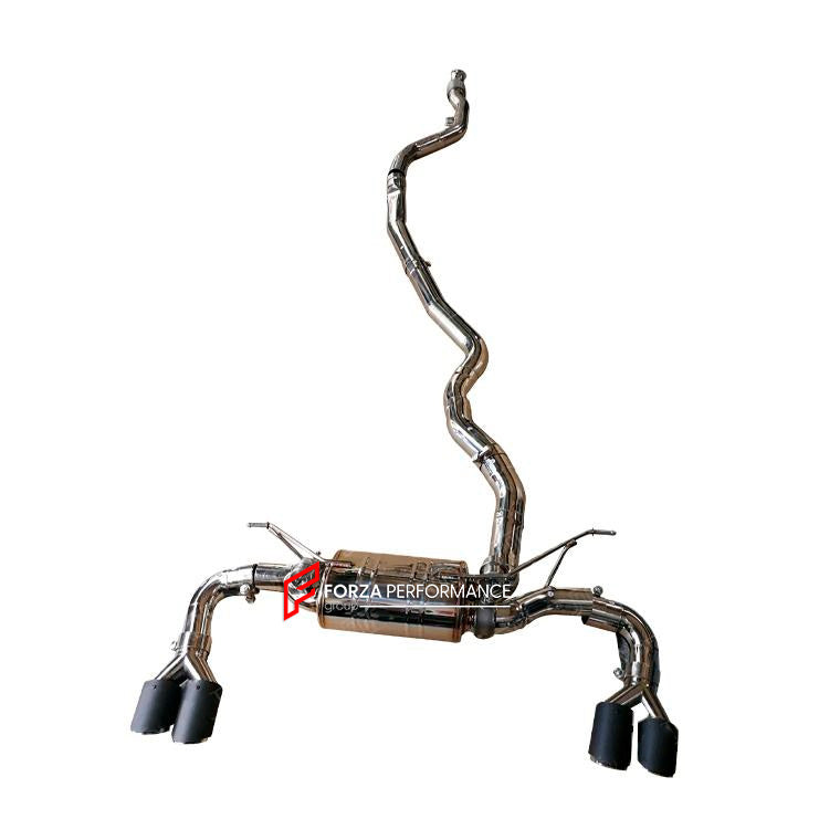 Forza Performance Aggressive sporty sound VALVED EXHAUST CATBACK MUFFLER for BMW 4 SERIES F32 435i N55 3.0T 2014 - 2020

Valved exhaust, meaning that has remote, controlled valves - allowing a switch between an aggressive loud sports sound and a sound that is closer to the OEM sound

Set includes:

Flexpiped Straight Pipe
Muffler with Valves
Exhaust Tips


Material: Stainless steel (for an extra cost we can make titanium)

Optional: We can offer downpipe and catless downpipe

Production time: 15 days

FEATU