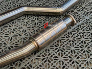 EXHAUST CATBACK MUFFLER for BMW 4 SERIES F33 F32 LCI 440i I6 3.0T 2018 - 2020

Set includes:

Center Pipes
Valved Bypass Muffler with Exhaust Tips
Electronic Valve Actuators
Valve Control Box with Remote Control (you may also reuse your factory exhaust valve motors)
Material: Stainless Steel (Can be made of Titanium)

Production time: 10-15 days