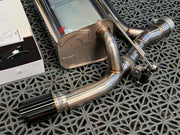 EXHAUST CATBACK MUFFLER for BMW 4 SERIES F33 F32 LCI 440i I6 3.0T 2018 - 2020

Set includes:

Center Pipes
Valved Bypass Muffler with Exhaust Tips
Electronic Valve Actuators
Valve Control Box with Remote Control (you may also reuse your factory exhaust valve motors)
Material: Stainless Steel (Can be made of Titanium)

Production time: 10-15 days