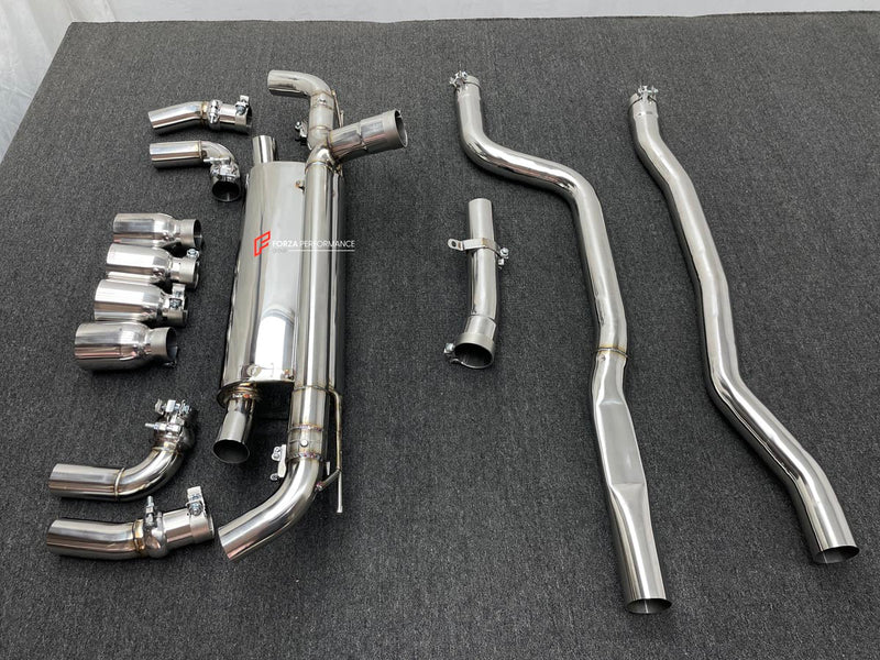 VALVED EXHAUST CATBACK MUFFLER for BMW 5 SERIES G60 540i XDRIVE I6 3.0T 2024+