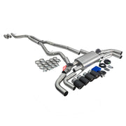 Aggressive Sporty Sound Valved Catback Exhaust System with Muffler for BMW G42 M240i 2022+ (Engine:3.0)

Set include:

Center Pipes
Valved Bypass Mufflers
Exhaust Tips
Valve Control Box with Remote Control

Material: Stainless Steel

Production time: 15 working days

More options available for an additional EXTRA cost :

DOWNPIPES with HEAT PROTECTION
Can make that catback in Titanium material

NOTE:&nbsp;Professional installation is required

FEATURES:

Engineered Digital prototyping using 3D CAD design so